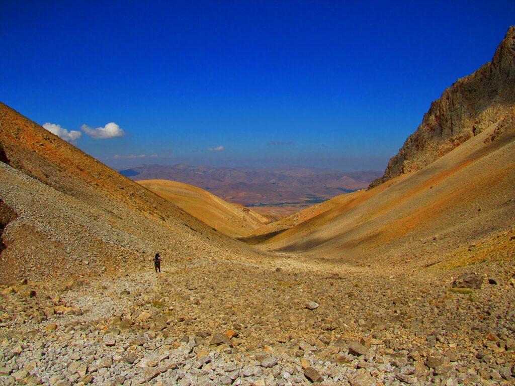 Backpacking in Turkey. 